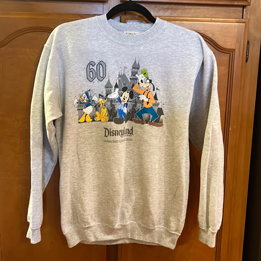 Authentic Disneyland Diamond Celebration sweatshirt YXL